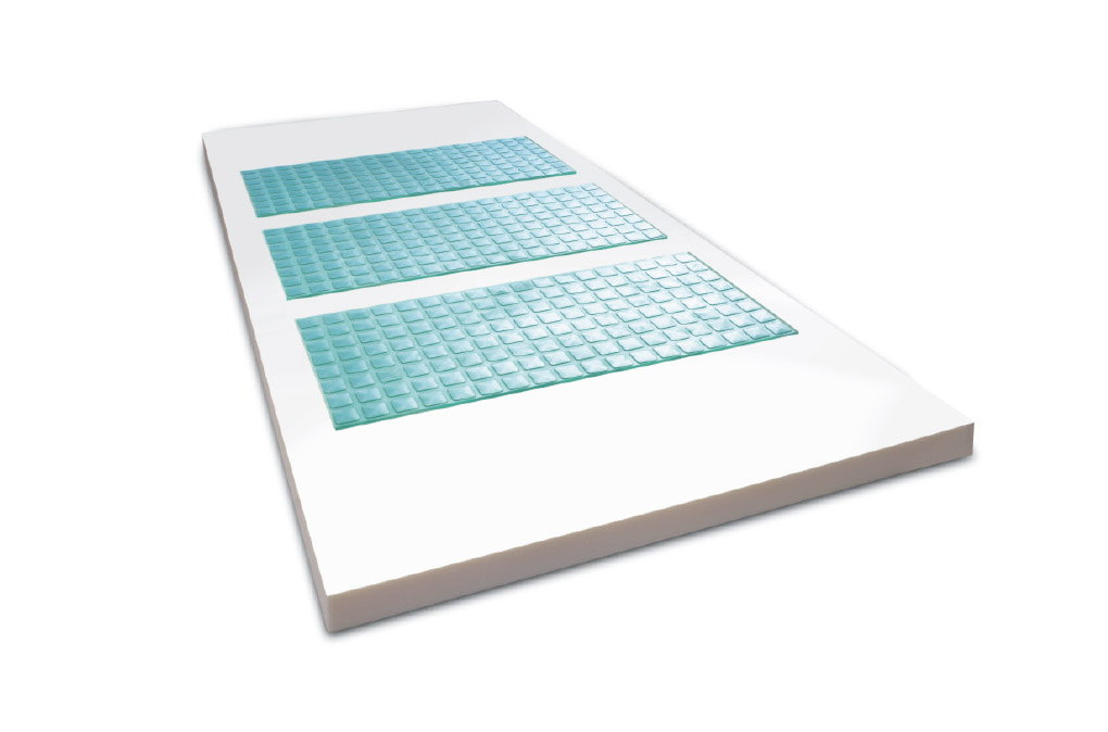 gel in tre zone diverse